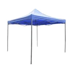 Cort tip pavilion albastru 3x4.5m, inaltime reglabila, pliabil