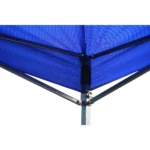 Cort tip pavilion albastru 3x4.5m, inaltime reglabila, pliabil - imagine 5