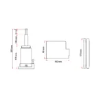 Cric hidraulic 4 tone 178 mm - imagine 3