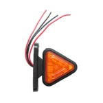 Lampa laterala gabarit triunghi LED 12-24V, galben-rosu FR0101