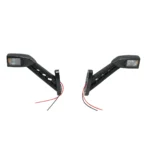 Lampi gabarit laterale LED cu brat 24V, rosu-alb-galben