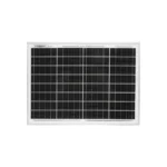 Panou solar 20W fotovoltaic monocristalin 400x300x17mm, regulator de incarcare 12/24V 10Ah, cablu 1.5/2m - imagine 3