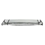 Parasolar parbriz auto 130x60cm folie de aluminiu si ventuze de fixare - imagine 5
