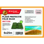 Plasa/prelata protectie pentru folie siloz verde 6x25m - imagine 3