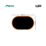 Petice vulcanizare ovale 33x53mm pentru camere de aer 24 buc/set Maruni made in Japan - imagine 4