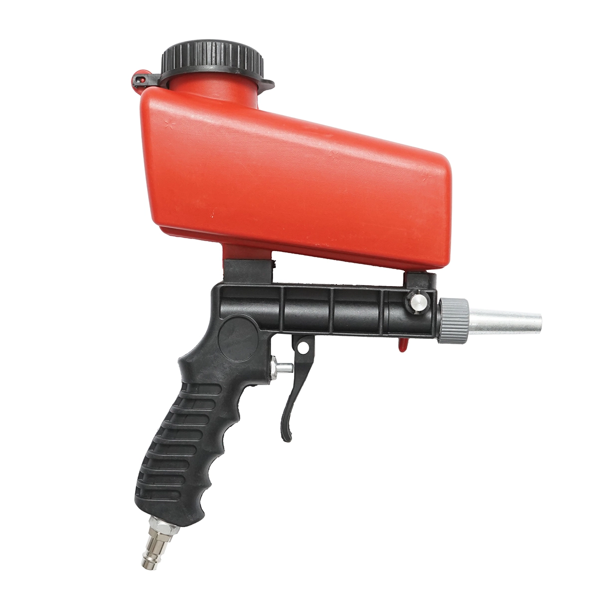 Pistol de sablat cu rezervor 600ml, cupla rapida 1-4 Pistol de sablat cu rezervor 600ml, cupla rapida 1/4 - imagine 1