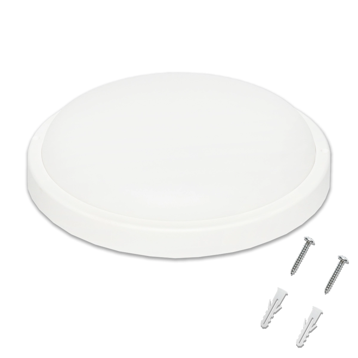 Plafoniera LED 24W, 220V, IP65, diametru 260mm (corp iluminat rezistent la umezeala) Plafoniera LED 24W, 220V, IP65, diametru 260mm (corp iluminat rezistent la umezeala) - imagine 1