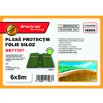 Plasa/prelata protectie pentru folie siloz verde 6x8m - imagine 4