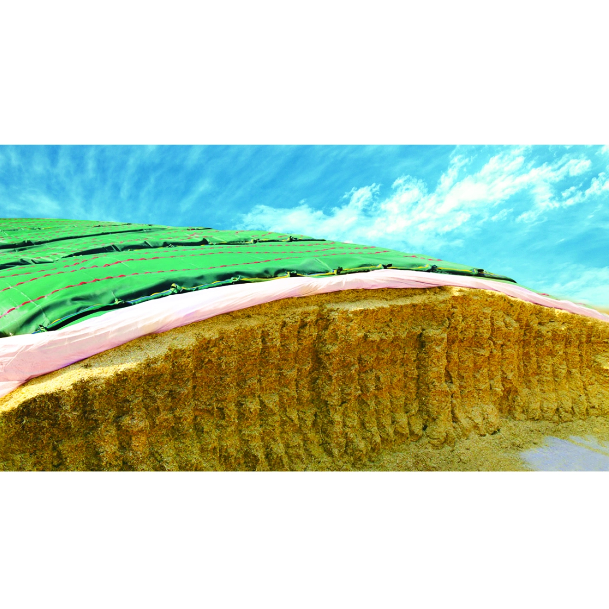 Plasa prelata protectie pentru folie siloz verde 6x8m Plasa/prelata protectie pentru folie siloz verde 6x8m - imagine 1