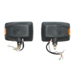 Set lampi fata cu semnalizare st/dr pentru JCB cod OEM 700/50055, 700/50056, 700/50119, 700/38400 - imagine 4