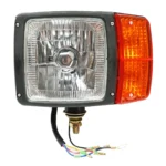 Set lampi fata cu semnalizare st/dr pentru JCB cod OEM 700/50055, 700/50056, 700/50119, 700/38400 - imagine 3