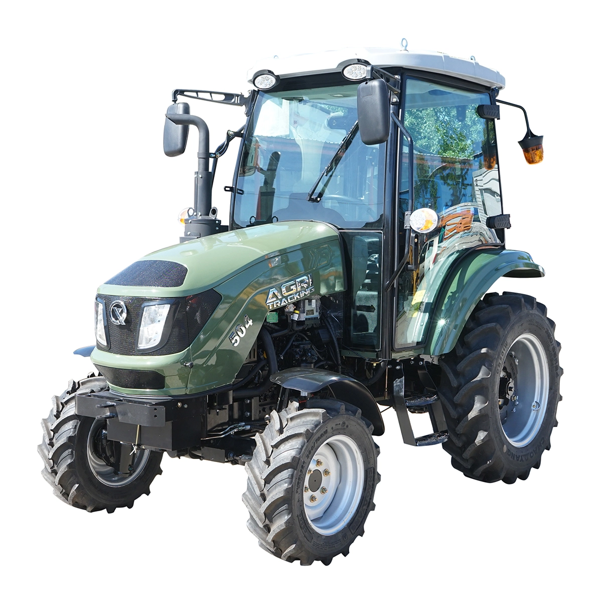 Tractor cu cabina 50CP, 4x4 inmatriculabil AGRI TRACKING 504 - Utilaje ...