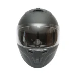 Casca moto integrala neagra cu viziera transparenta, marimea L Grit - imagine 2