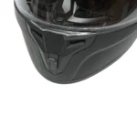 Casca moto integrala neagra cu viziera transparenta, marimea L Grit - imagine 8