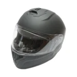 Casca moto integrala neagra cu viziera transparenta, marimea L Grit - imagine 4