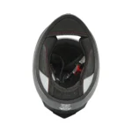Casca moto integrala neagra cu viziera transparenta, marimea L Grit - imagine 7
