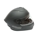Casca moto integrala neagra cu viziera transparenta, marimea L Grit - imagine 6