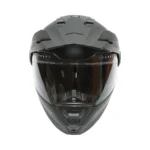 Casca motocross integrala negru mat cu viziera transparenta si ochelari de soare, marimea L Lion - imagine 13