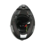 Casca motocross integrala negru mat cu viziera transparenta si ochelari de soare, marimea L Lion - imagine 10