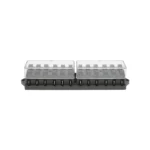 Cutie pentru sigurante plate cu 12 cai