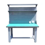 Banc de lucru atelier cu priza 220V, panou perforat si iluminat LED 1500x750x800+1000mm - imagine 8