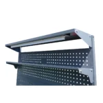 Banc de lucru atelier cu priza 220V, panou perforat si iluminat LED 1500x750x800+1000mm - imagine 4