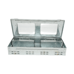 Capcana soareci metalica galvanizata profesionala 36.3x16.1x6.1cm - imagine 4