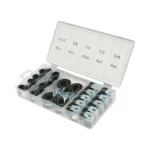 Trusa coliere metalice cu garnitura de cauciuc 42 piese - imagine 3