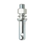 Bolt tirant cu piulita 150mm, categoria 2, filet M22x1.5, gaura 12mm