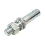 Bolt tirant cu piulita 150mm, categoria 2, filet M22x1.5, gaura 12mm - imagine 2