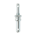 Bolt tirant dublu cu piulita 160mm, categoria 1-2, filet M27x3, gaura 12mm - imagine 4
