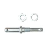 Bolt tirant dublu cu piulita 160mm, categoria 1-2, filet M27x3, gaura 12mm - imagine 3