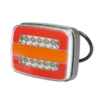 Lampa stop spate dreptunghiulara LED 12V/24V universala 125x95x35mm Breckner Germany - imagine 5