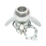 Nuca tirant lateral cu guler, lant si bolt 56x69mm, categoria 2-2