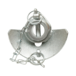 Nuca tirant lateral cu guler, lant si bolt 64x72mm, categoria 3-2 - imagine 3