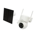 Camera supraveghere 4 MP cu panou solar 5W, baterie 18650 incarcare rapida, WIFI 2.4 GHz, rotativa 360 grade PTZ cu senzor de miscare, detectie umana PIR, alarma, night vision si aplicatie iCSee - imagine 9