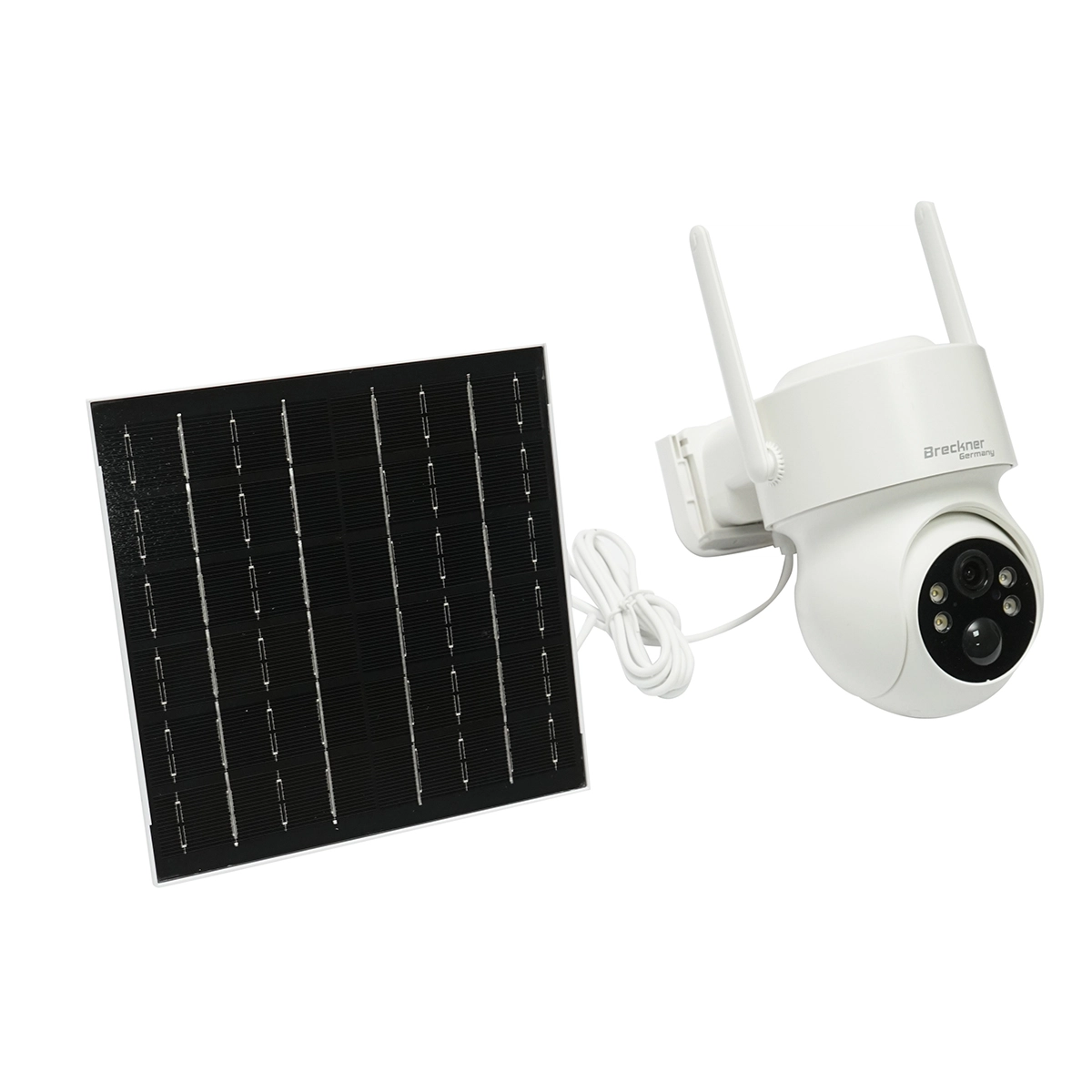 Camera supraveghere 4 MP cu panou solar 5W, baterie 18650 incarcare rapida, WIFI 2.4 3 Camera supraveghere 4 MP cu panou solar 5W, baterie 18650 incarcare rapida, WIFI 2.4 GHz, rotativa 360 grade PTZ cu senzor de miscare, detectie umana PIR, alarma, night vision si aplicatie iCSee - imagine 1