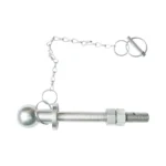 Nuca cui remorcare 50mm, filet M22, lungime 275mm cu lant si siguranta - imagine 2