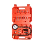 Trusa tester compresie motoare diesel cu manometru mecanic 0-70 bar 19 piese