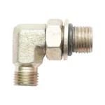 Adaptor hidraulic 90 grade pentru JCB cod OEM 816/90618, 816/13383, 332/R7492, 332/R5971, 816/90199 - imagine 2