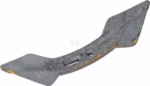 Brăzdar cultivator 450x135x20mm reversibil curbat 2 orificii - imagine 2