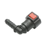Conector conducta alimentare rosu New Holland, Steyr, Case IH cod OEM 87489624 - imagine 4