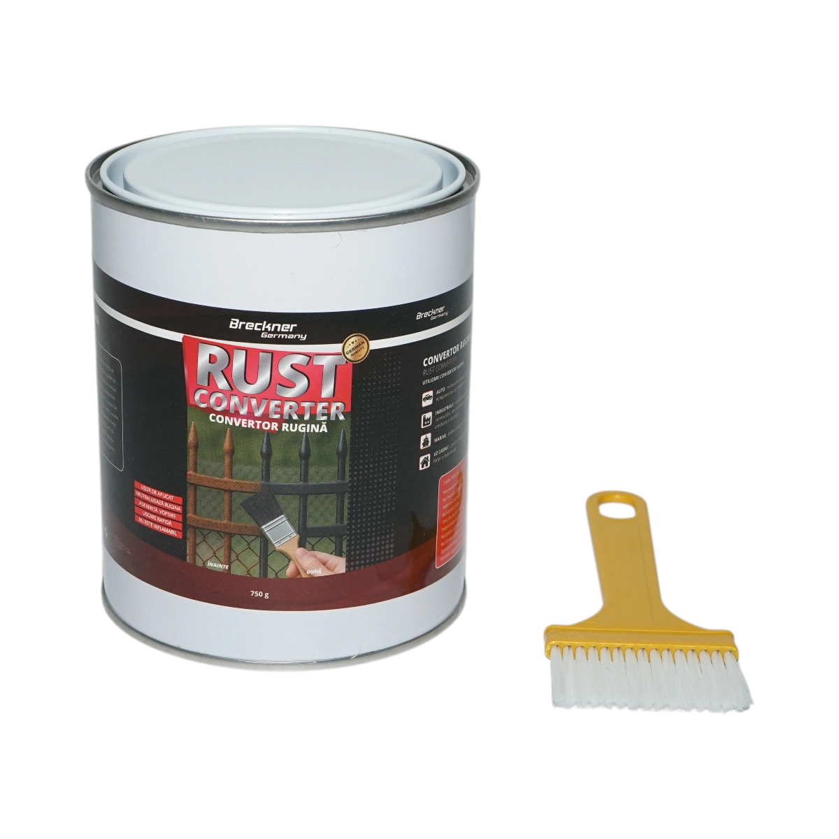Convertor rugina solutie neutralizare si indepartare rugina 750g Breckner Germany Convertor rugina solutie neutralizare si indepartare rugina 750g Breckner Germany - imagine 1