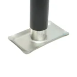 Picior de sprijin remorca reglabil cu manivela 50cm, fixare laterala, sarcina maxima 2268kg - imagine 3