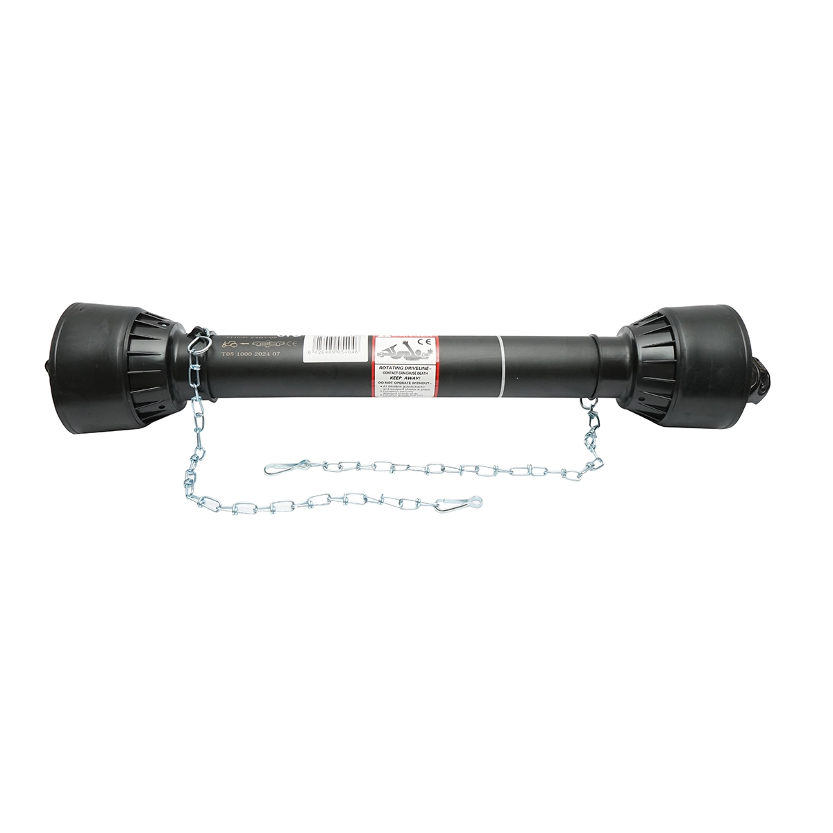 Cardan 1000 mm T5 cruce 30,2x80 (teava triunghiulara) 1 3-8 Z=6 tocatoare Cardan 1000 mm T5 cruce 30,2x80 (teava triunghiulara) 1 3/8 Z=6 tocatoare - imagine 1