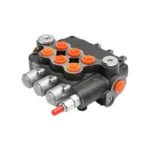 Distribuitor hidraulic cu 3 manete, lungime cablu 2m presiune 250 bar debit 80L/min - imagine 5
