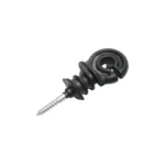 Izolator inelar PP ECO negru mat pentru fir gard electric Breckner Germany - imagine 3