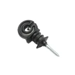 Izolator inelar PP ECO negru mat pentru fir gard electric Breckner Germany - imagine 2