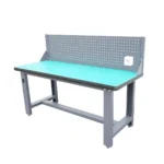 Masa, banc de lucru atelier cu priza 220V si panou perforat 1800x750x800+450mm - imagine 7