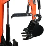 Mini excavator 1.4T cu cabina, motor diesel 25CP, rotire 360 grade, adancime sapare 2200mm, capacitate ridicare 350Kg, cupa 400x400x300mm THOR - imagine 10